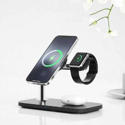 Magnetic 3-in-1 Wireless Charging Dock